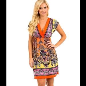 NWT Women’s Paisley Print Spring Dress